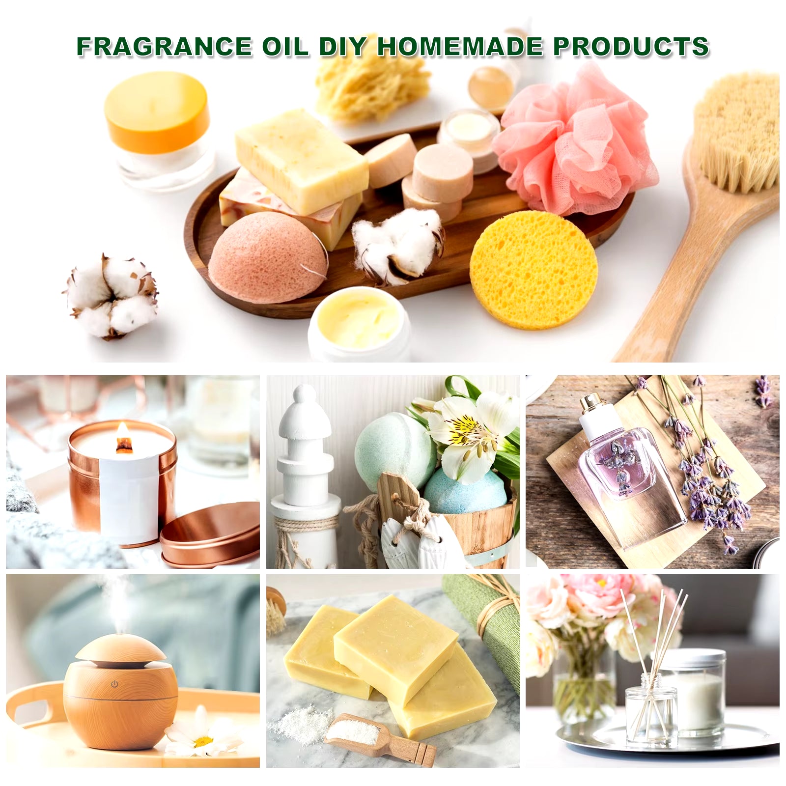 35Pcs/Set Essential Oils for Humidifier Diffuser Burner Scented Candle Soaps Air Freshener Fast Shipping